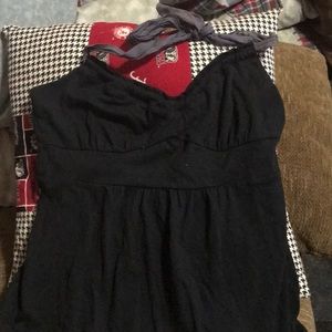 Tie around the neck tank top